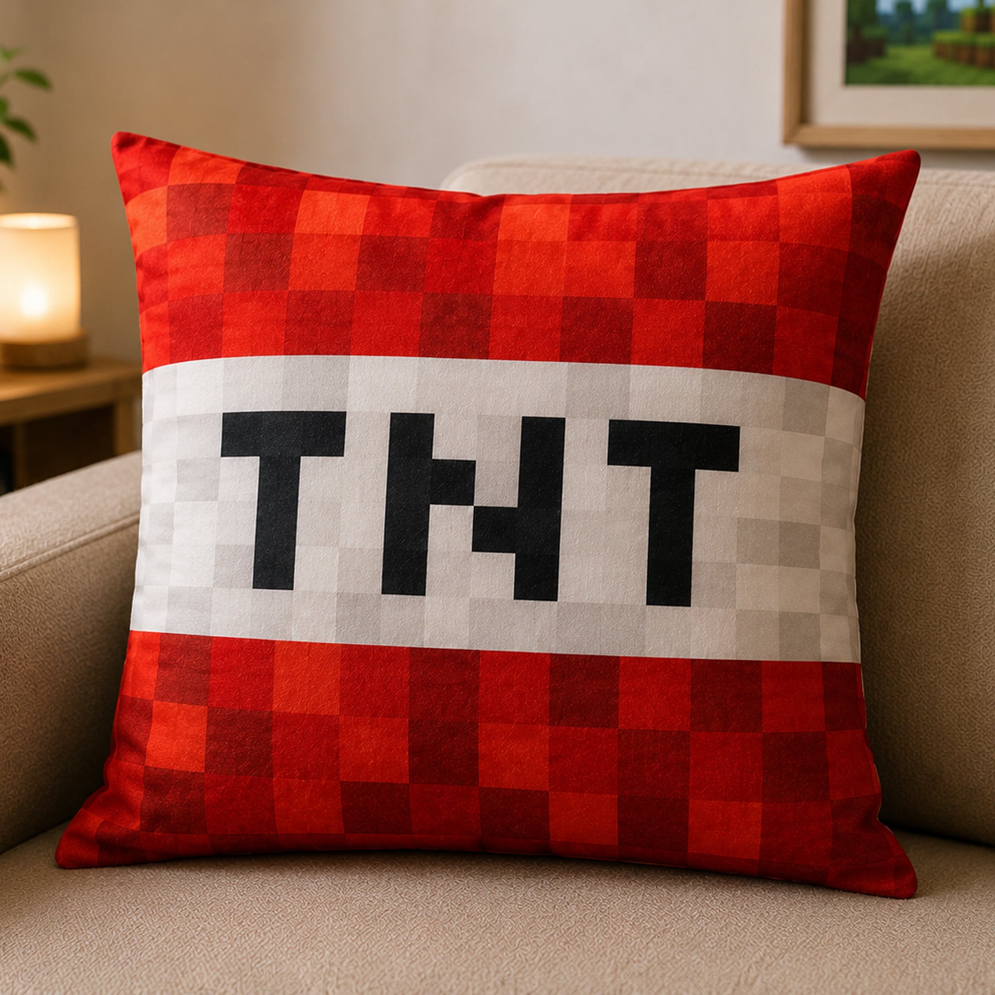 Pixel Play Cushion Cover